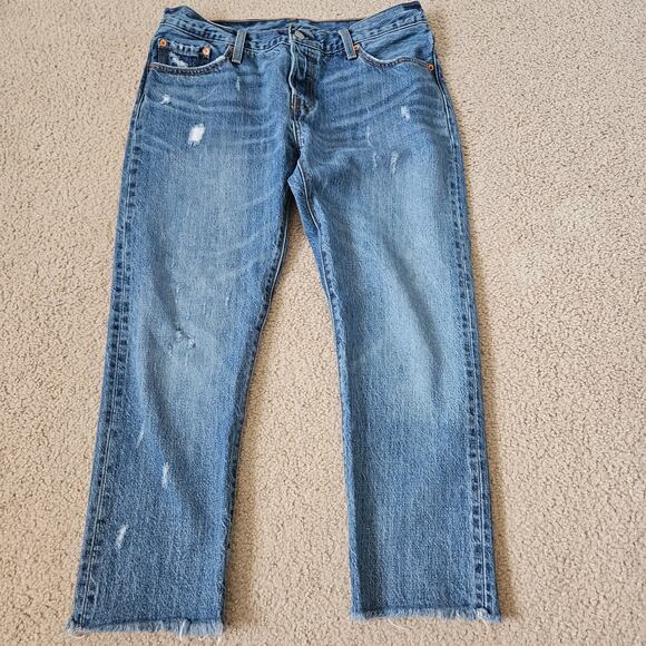 Levi's 501 CT Women's Jeans 29x26 - Picture 1 of 7